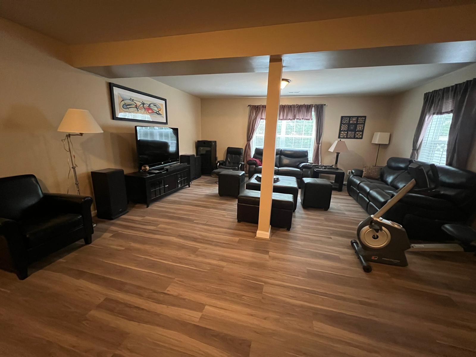 Bristol Va Basemen Drywall Work ,Painting Work And Flooring (11)