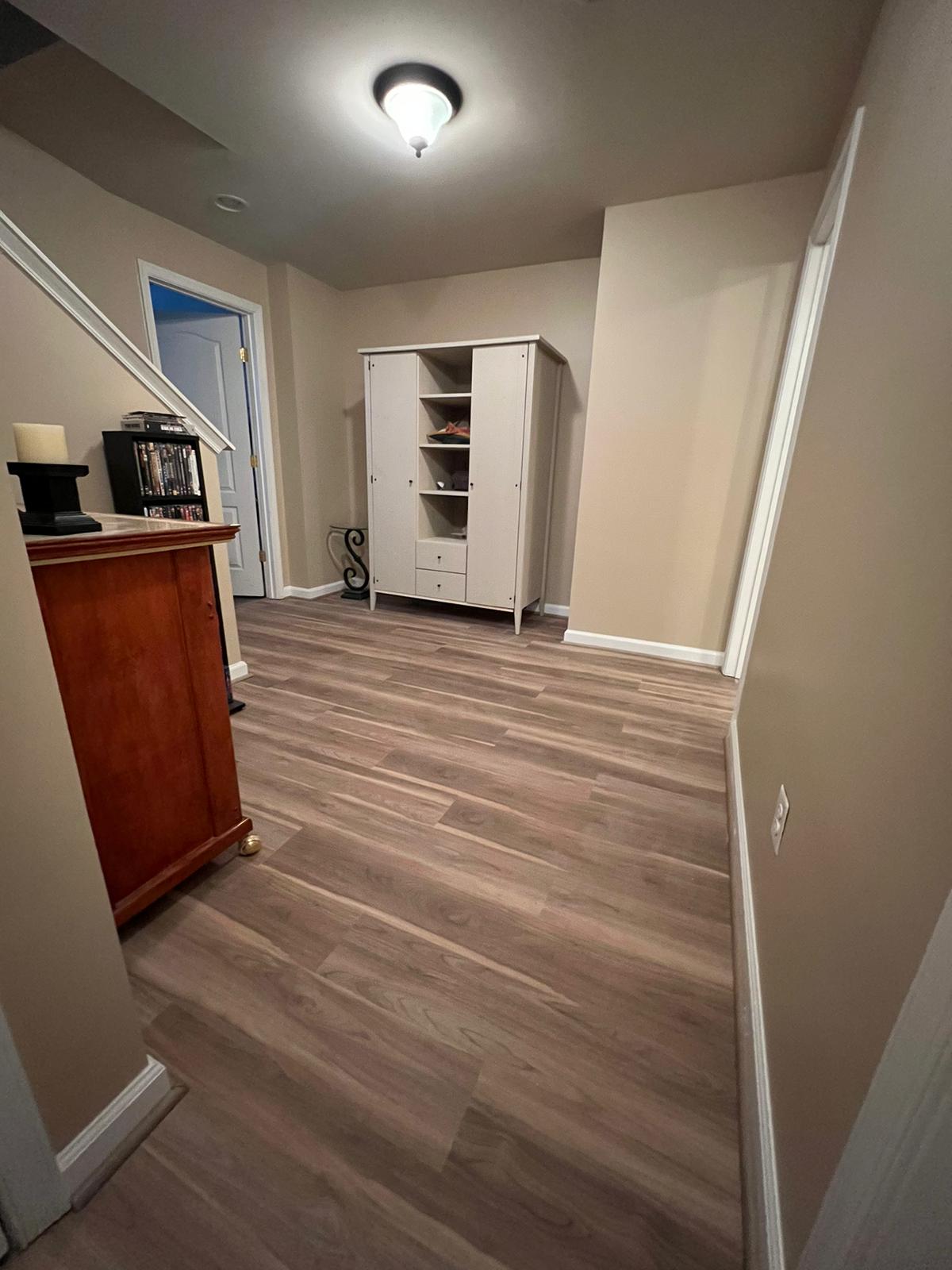 Bristol Va Basemen Drywall Work ,Painting Work And Flooring (13)