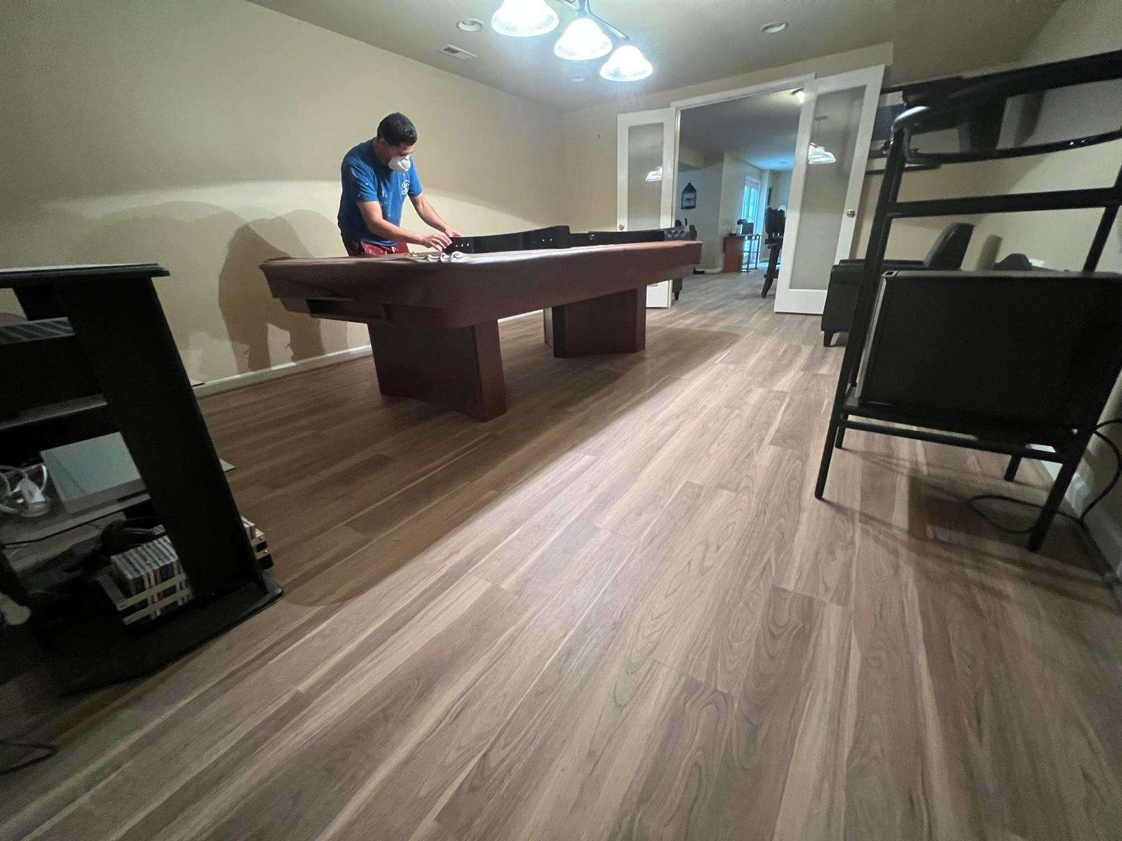 Bristol Va Basemen Drywall Work ,Painting Work And Flooring (17)