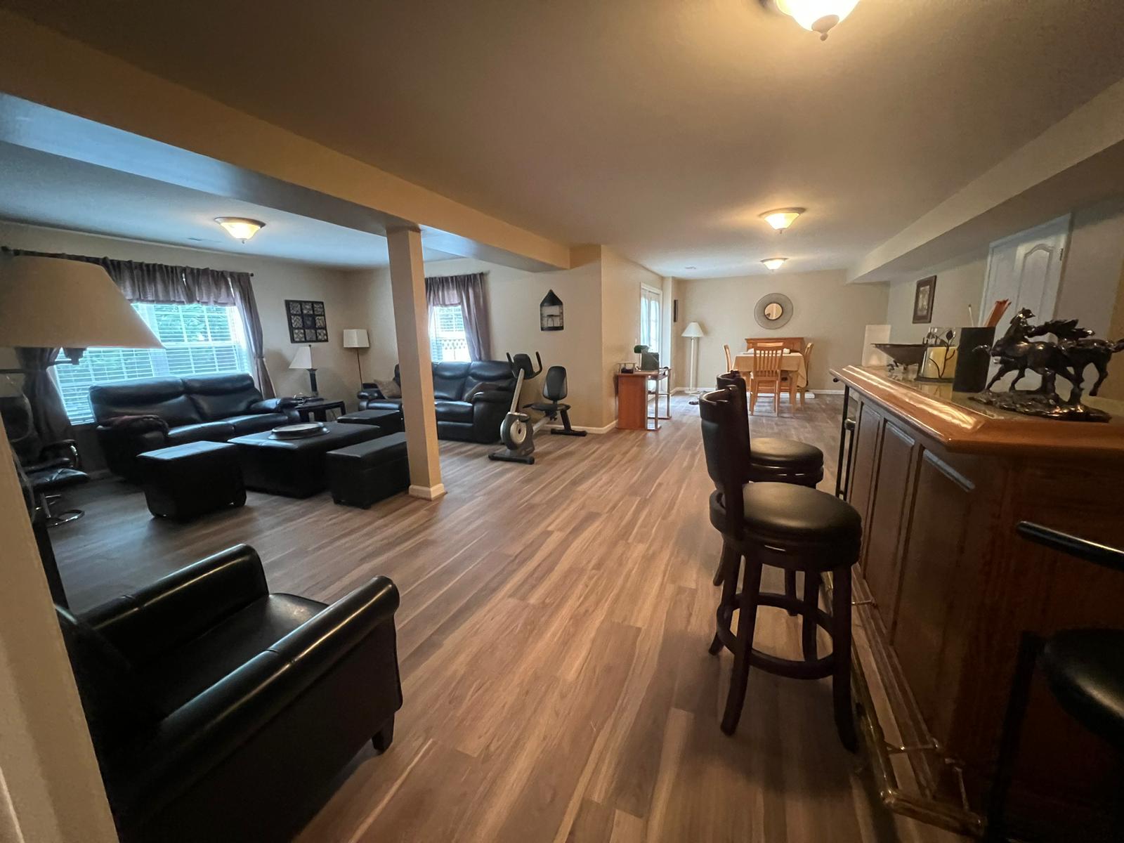 Bristol Va Basemen Drywall Work ,Painting Work And Flooring (24)