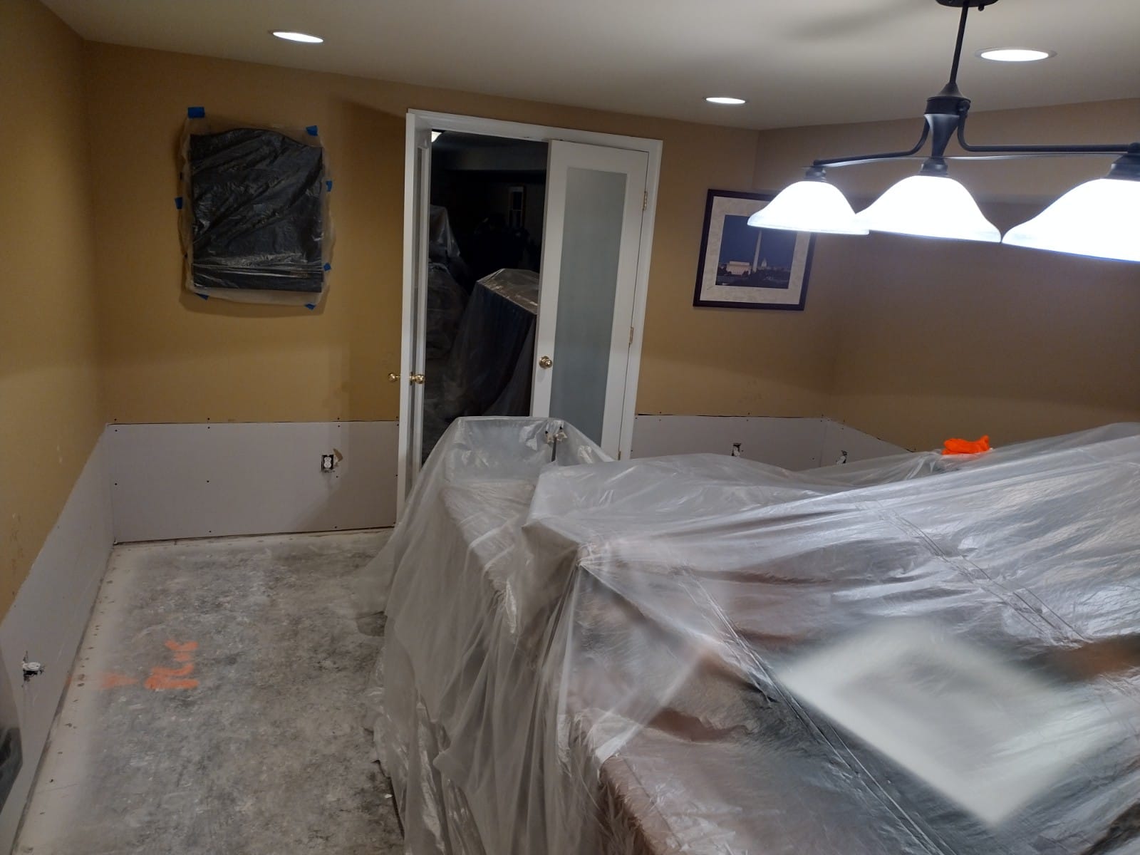 Bristol Va Basemen Drywall Work ,Painting Work And Flooring (31)