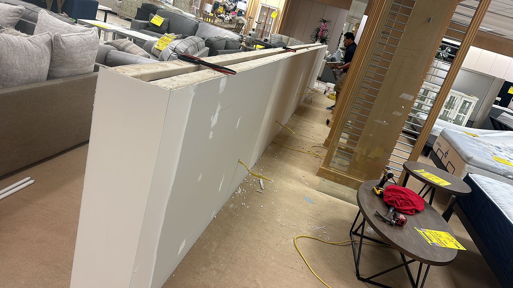Sterling mall project. Building 2 walls (1)